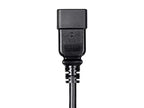 Monoprice  3-Prong Power Cord - 6 Feet IEC 60320 C20 to C13, 15A