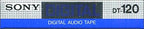 Sony DT-120R DAT Tape - 120 Minute Digital Audio