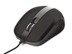 Monoprice 109254 Soft Touch 3-Button Optical Mouse