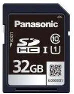 Panasonic RPSDB32GB1K 32GB SDHC Memory Card — main product image