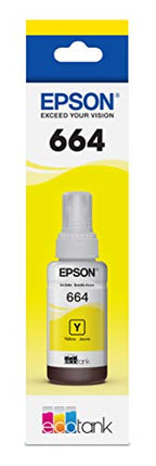 Epson T664420-S Yellow EcoTank Ink Bottle