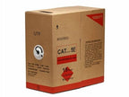 Monoprice 100878 1000FT Cat5e UTP Solid Riser Cable - Black