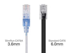 Monoprice Cat6A SlimRun 5ft Ethernet Patch Cable