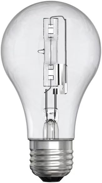 GE 32041 60W Crystal Clear Halogen Bulbs 48-Pack