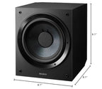 Sony SSCS8 2-Way Center Channel Speaker Bundle