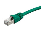 Monoprice 124404 Cat6A 50ft STP Ethernet Patch Cable Green