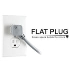 GE 62455 6-Outlet Surge Protector 4ft Cord