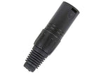 Monoprice 601600 3-Pin DMX Terminator - Black