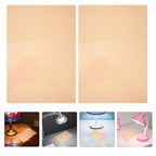 Hemobllo Orange PVC Light Diffuser Gel Filter Sheets