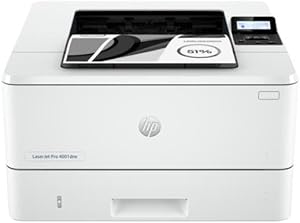 HP Laserjet Pro 4001DWE RENEWED 42PPM WiFi Duplex Printer