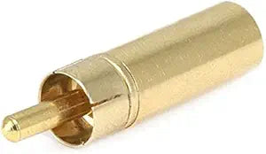 Monoprice 107180 RCA Plug to 3.5mm Mono Adapter (2-Pack)