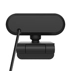 DDYYDS 1080P Plug-and-Play Webcam with Rotating Lens and Mic