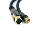 Monoprice 104785 XLR Female to RCA Male Premier Cable