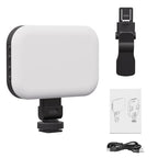 Hamwesh 60-LED Clip-On Selfie Light with Adjustable Color Modes