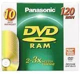 Panasonic LM-AF120LU10 3x DVD-RAM 4.7GB (10-Pack) — main product image