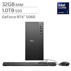 Dell ECT1250 Tower Desktop with Core Ultra 7 and RTX 5060