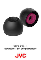 JVC EPFX10 Spiral Dot Earpieces Set