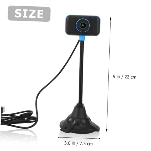LALAFINA Plug-and-Play USB Webcam with Built-In Microphone — main product image