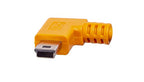 Tether Tools TET-CU51RT02-ORG USB 2.0 Mini B to USB A Right Angle Cable