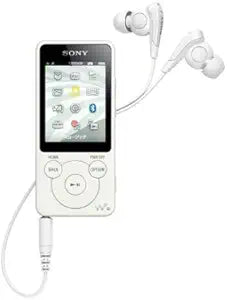 Sony WALKMAN NW-S785/W 16GB MP3 Player - White — main product image