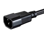 Monoprice 142052 Heavy Duty Power Cable 1ft C14 to C15