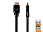 Monoprice 121511 Premium HDMI Cable White 25ft
