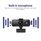 DDYYDS 2K Autofocus Webcam with Privacy Shutter