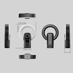 Milue 2160P USB Webcam with Fill Light and Remote
