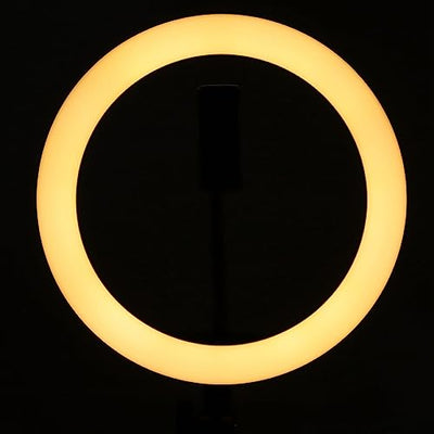 LONGONGAN LED Ring Light with Adjustable Color Temperature