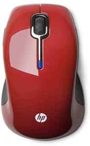 HP NK527AA Wireless Comfort Mouse - Crimson Red — main product image