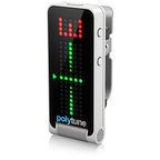TC Electronic PolyTune Clip Guitar Tuner & Stand Bundle