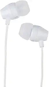 RCA HP159WH White Stereo Earbuds — main product image