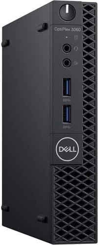 Dell Optiplex 3060 Micro PC i3-8100T 16GB 256GB SSD Renewed