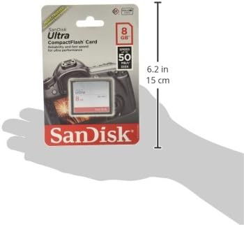 SanDisk SDCFHS-008G-A46 8GB Ultra CompactFlash Memory Card