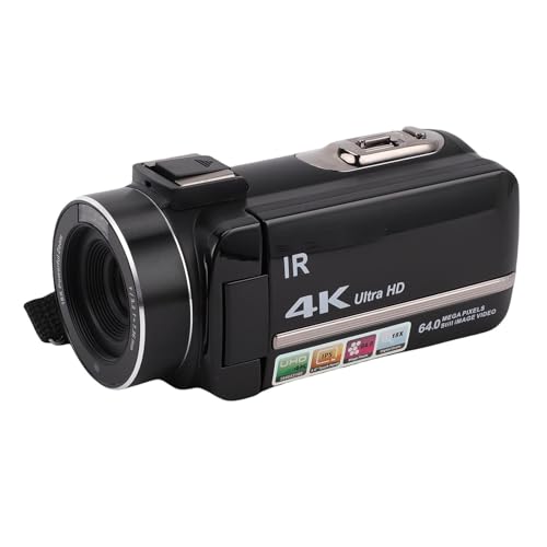 Hamwesh 4K Camcorder with Handheld Stabilizer Kit — main product image