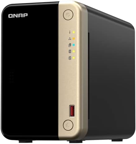 QNAP TS-264-8G-US 2-Bay NAS Celeron 2.5GbE Diskless