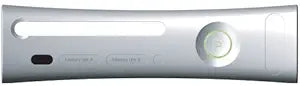 Microsoft 882224037396 Xbox 360 Silver Faceplate