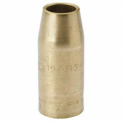 Miller 199613 Welding Nozzle Flush 5/8in Screw-On Spoolgun