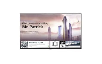LG 75 Inch UHD 500 Nits Digital Signage Display — main product image