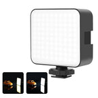 Jiawu Bicolor LED Video Light with Cold Shoe Mount