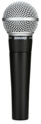 Shure SM58 2-Pack Cardioid Dynamic Vocal Microphones