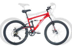Gravity fsx24 24 Inch Full Suspension Mountain Bike