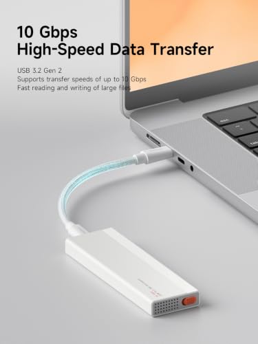 Hagibis M.2 NVMe SSD Enclosure with Tool-Free Swap — main product image