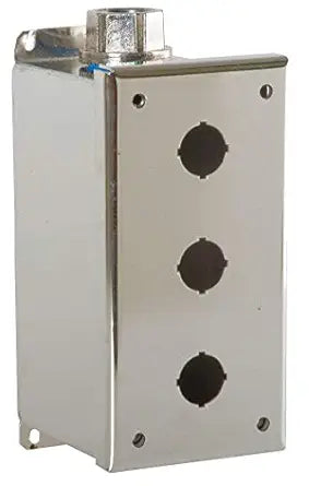 GE 080HES13 Pushbutton Enclosure 22mm 304 Stainless Steel — main product image
