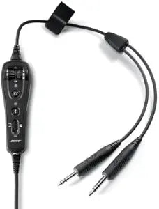 Bose 327070-1020 A20 Headset Cable Dual Plugs Bluetooth