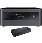 Intel NUC10i7FNHN Mini Desktop i7 with D6000 Dock Renewed
