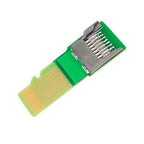 PUREFAA MicroSD to MicroSD Male-to-Female Card Extender Adapter