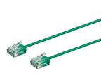 Monoprice 134223 Cat6 Ethernet Patch Cable 1ft Green SlimRun