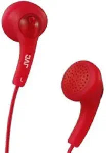 JVC HA-F130-RE In Ear Gumy Headphones Red — main product image