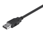 Monoprice 112239 USB 2.0 Fast Charge Security Cable 4.5ft